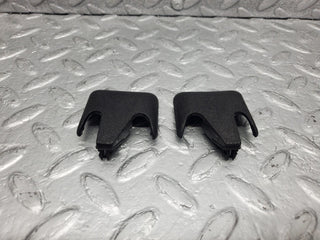 W201 Baby Benz front seat rail trim cover used OEM