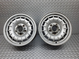 44556 Mercedes-Benz W123 Alloy Wheel Set Mexican Hat 6Jx14H2 ET30 1264001902