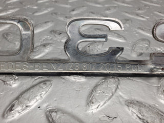 W123 trunk badge logo emblem used OEM