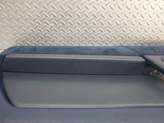 R129 SL right door card blue used OEM