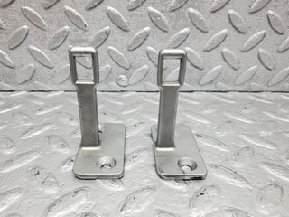 R129 SL soft top cover lock latch pair used OEM
