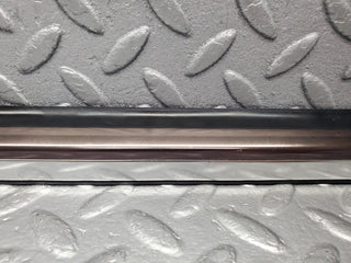 W140 front left door moulding chrome trim used OEM