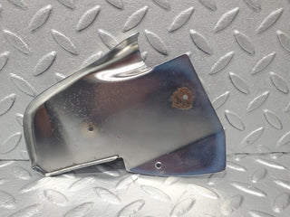 W123 Coupe b pillar chrome cover left side used OEM