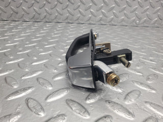 W123 exterior chrome door handle rear used OEM