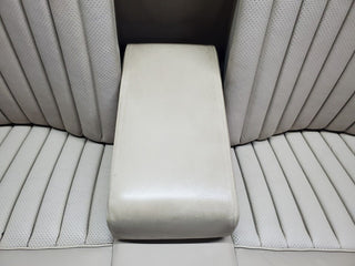 W126 rear seat leather beige used OEM
