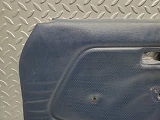 W123 Lang front right door card blue used OEM