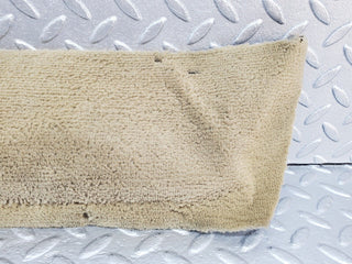 45696 Mercedes-Benz W126 420SE Front Right Door Sill Carpet Beige