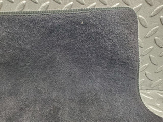 W201 Baby Benz rear right floor mat dark blue used OEM