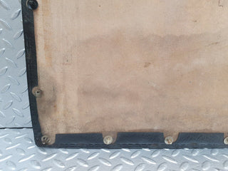 W108 rear left door card black used OEM