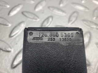 W126 Coupe front left seat belt with buckle used OEM