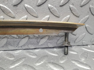 W126 Coupe left door window channel used OEM