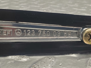 W123 exterior chrome door handle rear used OEM
