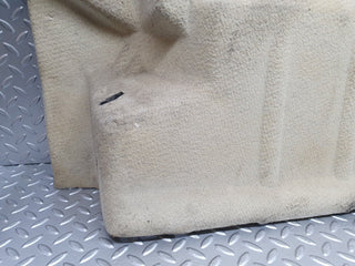 42261 Mercedes-Benz R129 320SL Coupe Fuel Tank Cover Plate Carpet Beige 1296903141