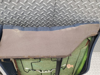 W123 rear seat blue used OEM