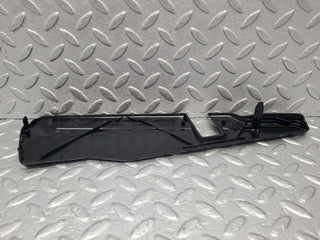 W123 Coupe front left seat cover trim black used OEM