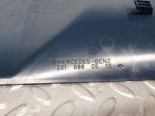 W201 Baby Benz kick panel left blue used OEM