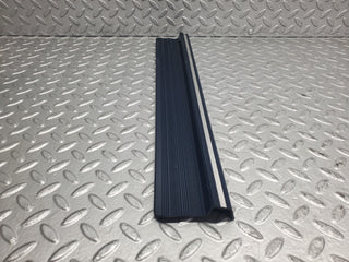 W123 rear left door sill trim blue used OEM