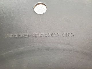 W126 Coupe spare wheel cover panel used OEM
