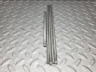 W201 Baby Benz bonnet grill chrome strip set used OEM