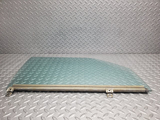 W123 front right door window glass used OEM