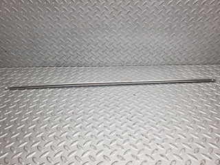W123 rear left door chrome moulding trim used OEM
