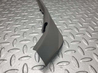 W124 Wagon front left inner window frame cover gray used OEM