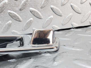 44392 Mercedes-Benz W123 280E Chrome Frame For Door Opener Left 1167660111