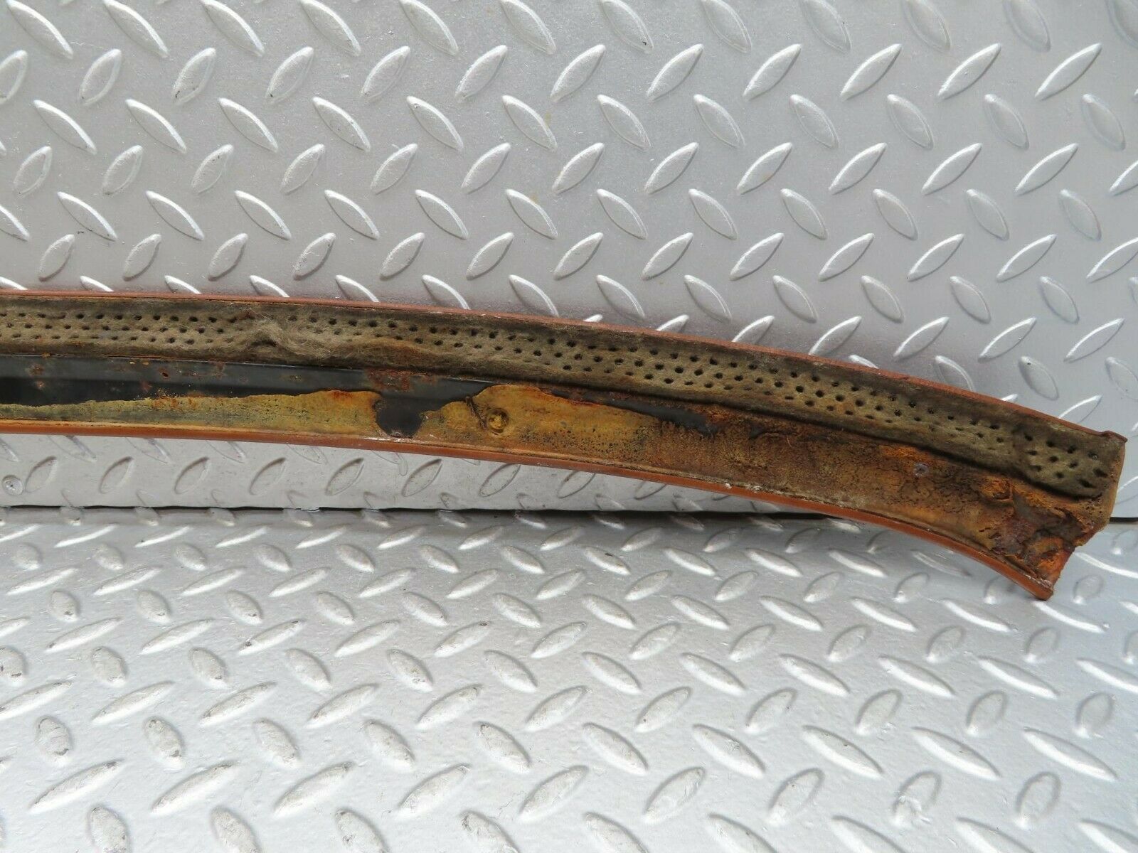 15727 Mercedes-Benz R107 450SL Hardtop Windshield Lower Cover Panel Brown