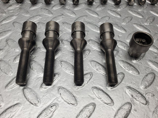 W201 Baby Benz alloy wheel lug bolt set m12x1.5 used OEM