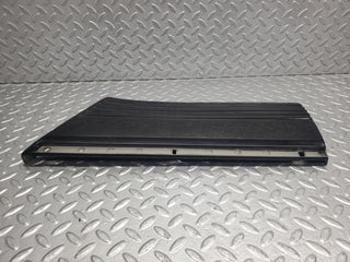 W126 Coupe rear left fender wing lower moulding trim used OEM