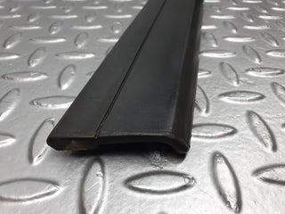 W124 front left door lower moulding trim used OEM