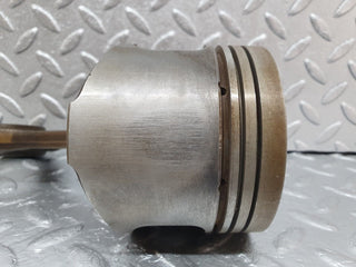W123 Coupe piston with connecting rod used OEM