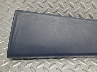 W123 Lang b pillar cover blue left used OEM