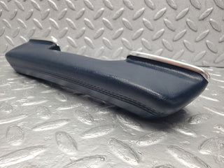 W123 Wagon interior door handle rear left blue used OEM
