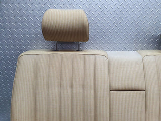 W123 Coupe rear seat beige used OEM