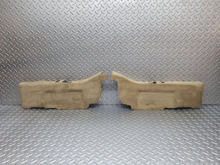 R129 SL rear floor cross member mat carpet beige used OEM