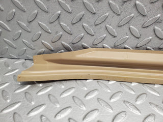 R129 SL left door sill trim beige used OEM