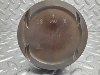 W124 Cabriolet piston with connecting rod used OEM