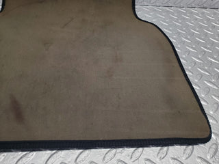 W201 Baby Benz rear right floor mat dark blue used OEM