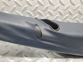W123 Lang b pillar cover blue left used OEM