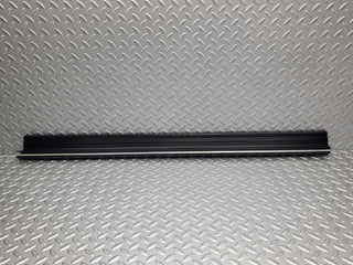 W123 Coupe door sill trim black left side used OEM