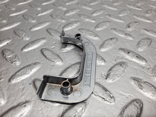 W123 interior chrome door latch trim right used OEM