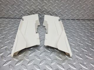 W124 front door lock cover pair used OEM