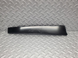 W210 rear left door window exterior trim used OEM