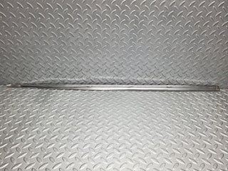 W126 Coupe door window chrome trim left side used OEM