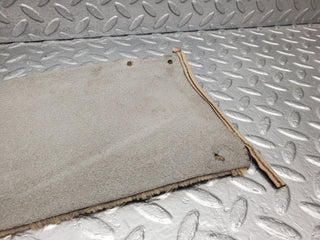 W124 Cabriolet door sill floor carpet right side beige used OEM