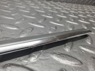 W123 rear right door chrome moulding trim used OEM