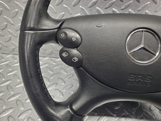 R230 wood steering wheel used OEM