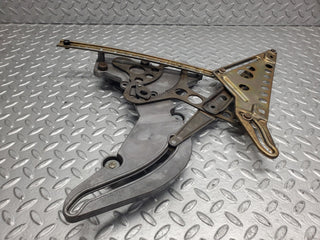 W126 Coupe rear left window regulator mechanism used OEM