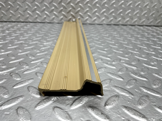 W123 rear left door sill trim beige used OEM